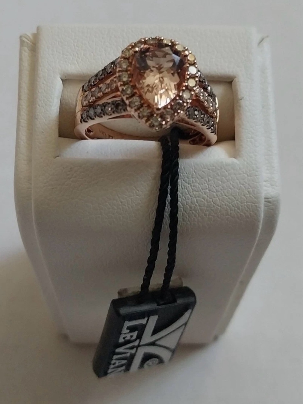 Levian morganite ring